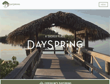 Tablet Screenshot of dayspringfla.org